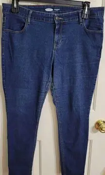 Old Navy Super Skinny Midrise Size 14P Dark Wash