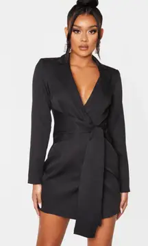 Wrap Blazer Mini Dress