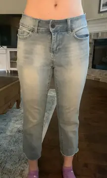 TIME AND TRU ankle cut jeans