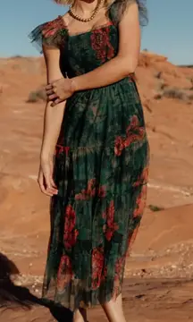 Baltic Born Clementine Tulle Midi Dress 