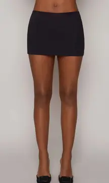 Micro Mini Stretch Skirt