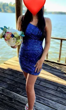 Royal Blue Short Formal