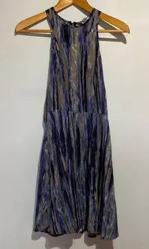 Ecote Watercolor Sleeveless Dress Size 8