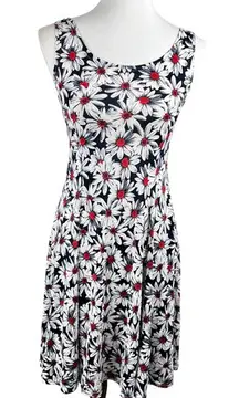 Dass & Co Paris‎ Daisy Print Sleeveless Dress - Summer Casual Sun Dress