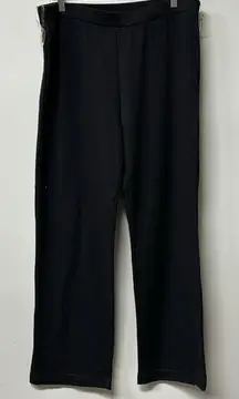 Jones New York Pants Pull on Sweater like Women's Size XL Black dress or Casual