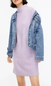 J. Crew Mock Neck Sweater Dress Supersoft Yarn Size S