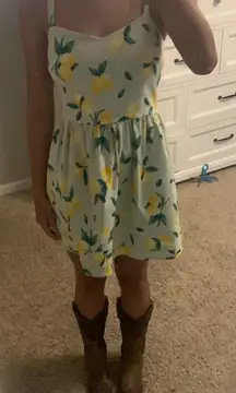 Francesca’s Lemon Mini dress