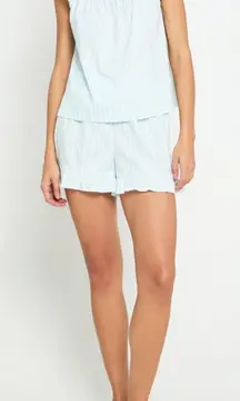 Few Moda kourt Aura Two-Piece‎ Pajama Set - Size M - Mint Stripe - NWT