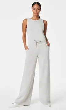NWT SPANX® AirEssentialsSleeveless Jumpsuit Color: LIGHT GRAY HEATHER Size 1X