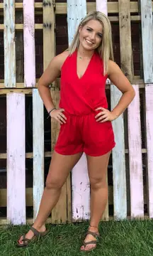 Red Romper