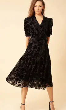 Hale Bob velvet burnout dress