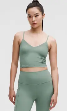 Align Cropped Cami Tank Top Light Support, A/B Cup - Crater Blue