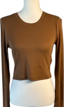 Madewell Tan Long Sleeve Women's Top