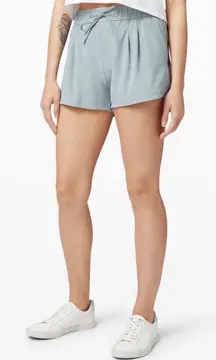 LULULEMON- Stroll at Sundown Short 3" Blue Cast Athletic Gym Running Workout