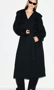 NWT SKIMS boyfriend fleece trench coat