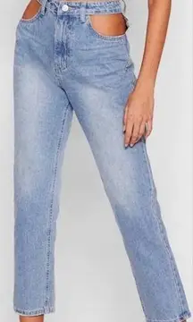 Nasty Gal  cutout jeans