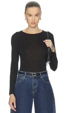 Anine Bing Sylvia Long Sleeve Tee