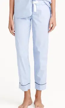 J. Crew Light Blue Pajama Pants Medium