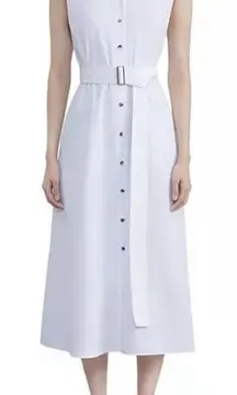 Lafayette 148 New York Pax Grosgrain Belt Dress 10 Timeless Capsule Old Money