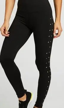 Soul Cycle Star Stud Black Leggings