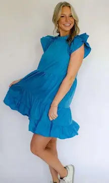 Joy*Joy Ruffle Tiered dress