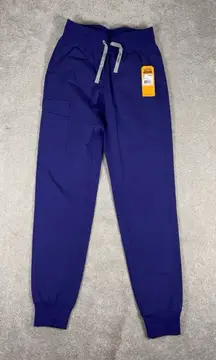 Carhartt Jogger Pant Women XS Tall Purple Force Cross Flex Modern Fit Scrub NWT