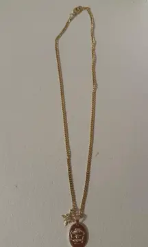 Gold Pisces  Sign Necklace