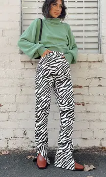 Lioness ALABAMA JEANS ZEBRA size s nwot SOLD OUT