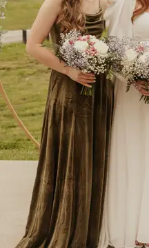 David's Bridal Bridesmaid Dress