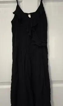 Xhilaration Black One Shoulder Dress