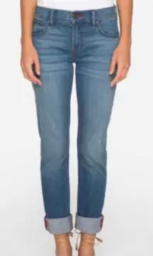 Boyfriend Mid-Rise Denim