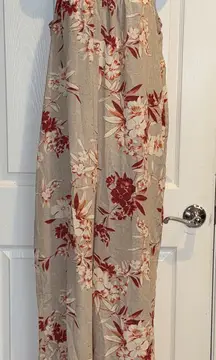 Doe & Rae Tan/Rusty Orange Adjustable Strap Jumper Size Small