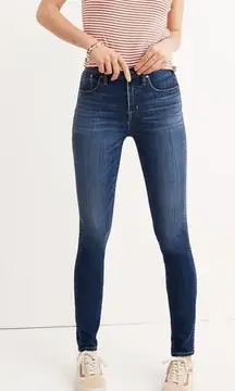 Madewell 10" High-Rise Skinny Jeans in Danny Wash: Tencel Denim Edition Sz‎ 23T