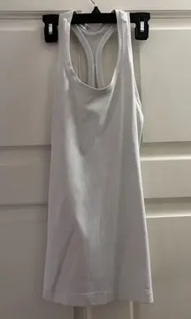 Lululemon Cool Racerback Tank Nulu 6 White