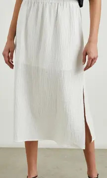 Rails Soraya Skirt in White Size Medium.