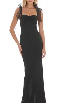 Black Lucy in the Sky Long Dress