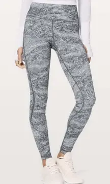 Lululemon Stop Drop and Squat Tight Luxtreme Area Ice Grey Size 6