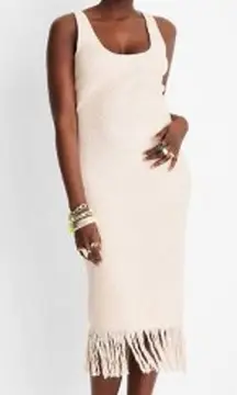 FUTURE COLLECTIVE‎ Fringe Crochet Dress