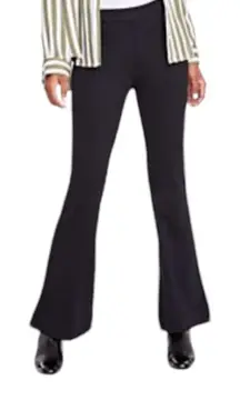 ON 34th Black Boot Cut kick flare Ponte Ankle Pants Size Medium