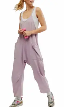 Free People Movement Violet Frost Purple Hot Shot Onesie Jumpsuit Romper size XS