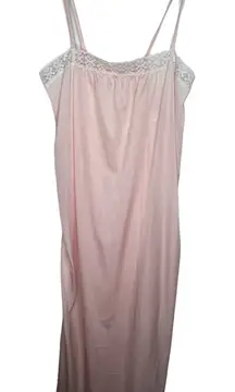Vintage‎ Dreamy Nights by Avon Pink Nylon Nightgown