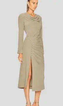 JONATHAN SIMKHAI BRYANNA MIDI DRESS Size 2