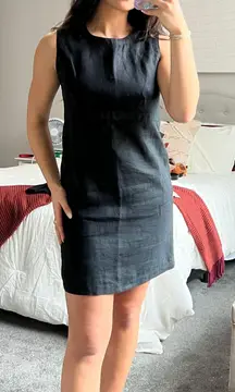 Linen Mini Dress