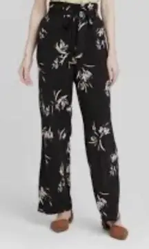 A New Day black paper bag dress pants