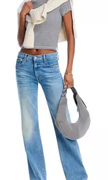 ANTHROPOLOGIE MOTHER The Bookie Sneak Eye Of The Tiger Jean Size 31 NEW