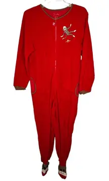 Nick & Nora Sock Monkey One Piece Pajamas‎