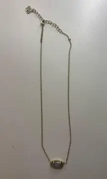 Grey Kendra Scott Necklace