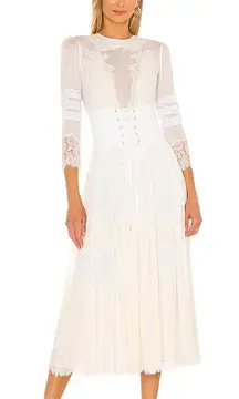 NWT We are HAH x Free People Hidden Gem Dress‎ in Walking On Eggshells Dress XS