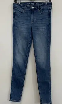 American Eagle Blue Next Level Stretch Jeans - Size‎ 6
