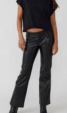 NWT Free People Love Language Low Rise Vegan Leather Pants